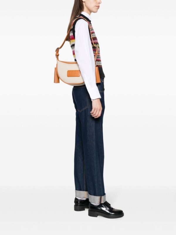 21525580_51626334_1000.jpg Kenzo Kenzo 18 leather-trim shoulder bag