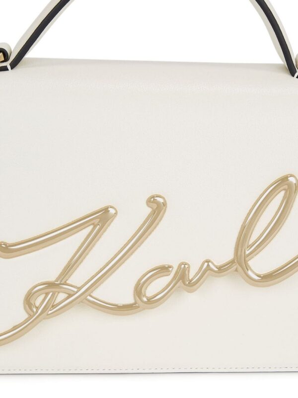 21539279_52498622_1000.jpg Karl Lagerfeld medium Signature leather crossbody bag
