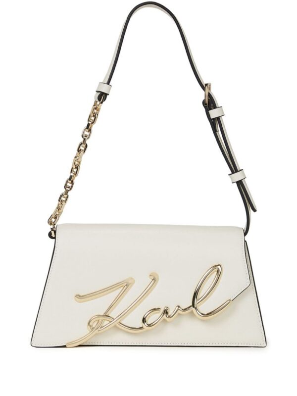 21539299_52502829_1000.jpg Karl Lagerfeld medium Signature leather shoulder bag