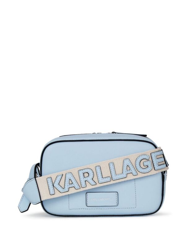 21539329_52497569_1000.jpg Karl Lagerfeld K/Circle perforated-logo crossbody bag