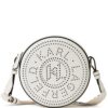 21539380_52497911_1000.jpg Karl Lagerfeld K/Circle perforated-logo crossbody bag