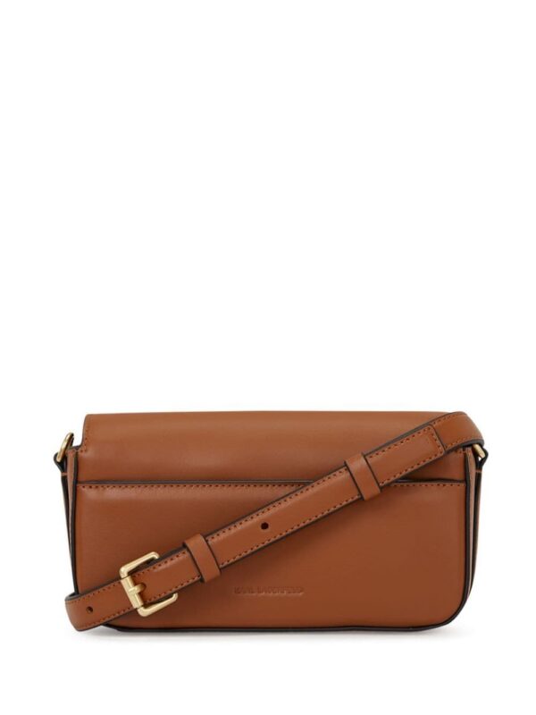 21539422_52496575_1000.jpg Karl Lagerfeld small Signature Fan leather crossbody bag