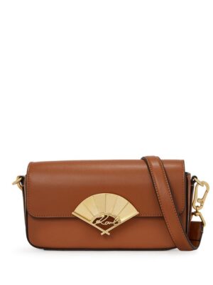 21539422_52496580_1000.jpg Karl Lagerfeld small Signature Fan leather crossbody bag
