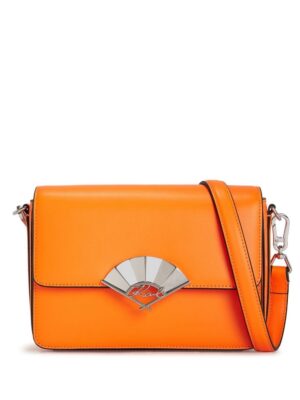 21540149_52474395_1000.jpg Karl Lagerfeld medium Signature Fan leather crossbody bag
