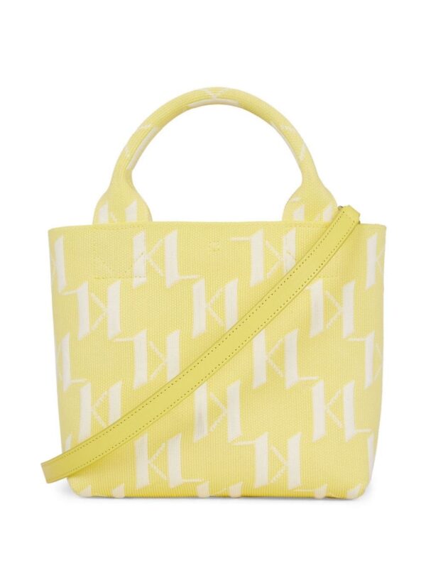 21540186_52497443_1000.jpg Karl Lagerfeld small K/Monogram knitted tote bag