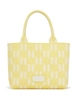 21540225_52496823_1000.jpg Karl Lagerfeld medium K/Monogram knitted tote bag