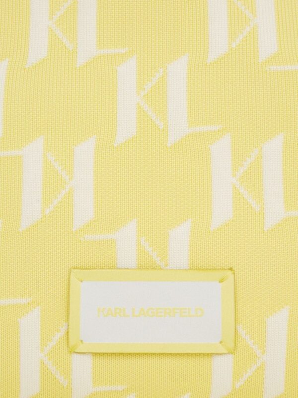 Karl Lagerfeld medium K/Monogram knitted tote bag