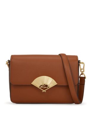 21540227_52496952_1000.jpg Karl Lagerfeld medium Signature Fan leather crossbody bag