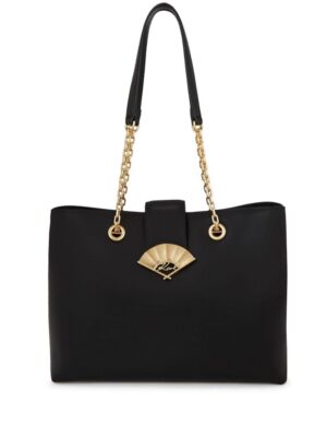 21540236_52575297_1000.jpg Karl Lagerfeld Signature Fan leather tote bag