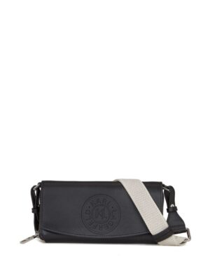 21540238_52495945_1000.jpg Karl Lagerfeld K/Circle perforated-logo clutch bag