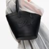 21540251_52498299_1000.jpg Karl Lagerfeld medium Signature Tulip leather tote bag