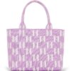 21540296_52496813_1000.jpg Karl Lagerfeld medium K/Monogram knitted tote bag