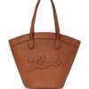 21540306_52497633_1000.jpg Karl Lagerfeld medium Signature Tulip leather tote bag