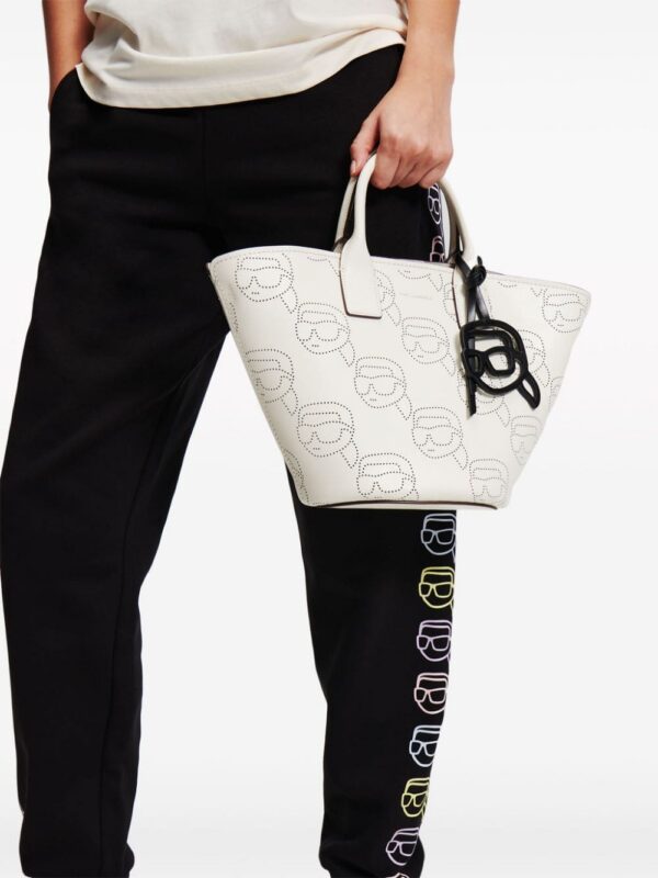 21540311_52497825_1000.jpg Karl Lagerfeld Ikonik perforated leather tote bag