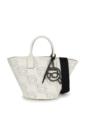 21540311_52497826_1000.jpg Karl Lagerfeld Ikonik perforated leather tote bag