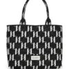 21540321_52496981_1000.jpg Karl Lagerfeld large K/Monogram knitted tote bag