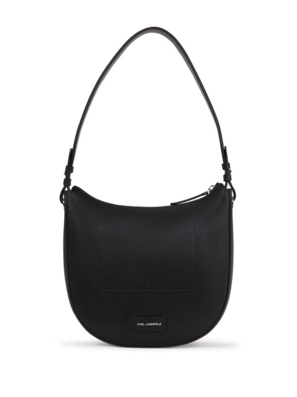 21540330_52474516_1000.jpg Karl Lagerfeld K/Circle Moon perforated-logo shoulder bag