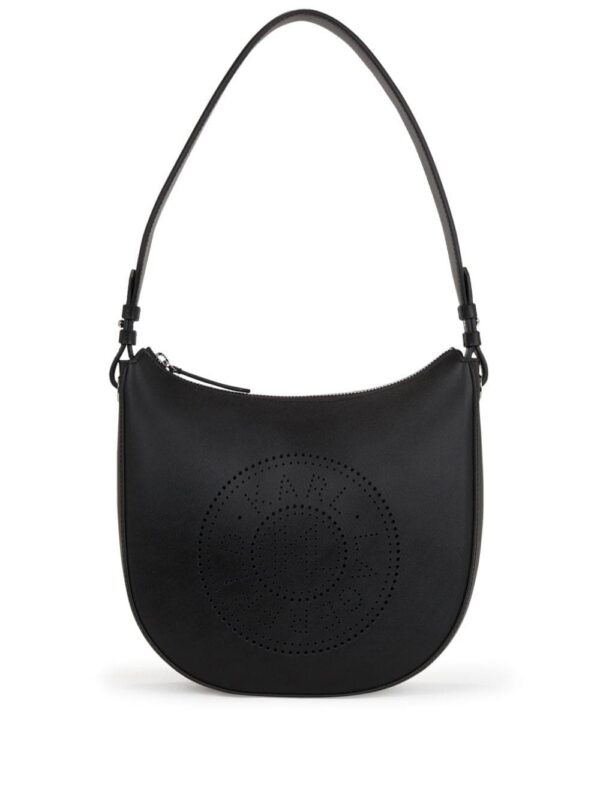 21540330_52474518_1000.jpg Karl Lagerfeld K/Circle Moon perforated-logo shoulder bag