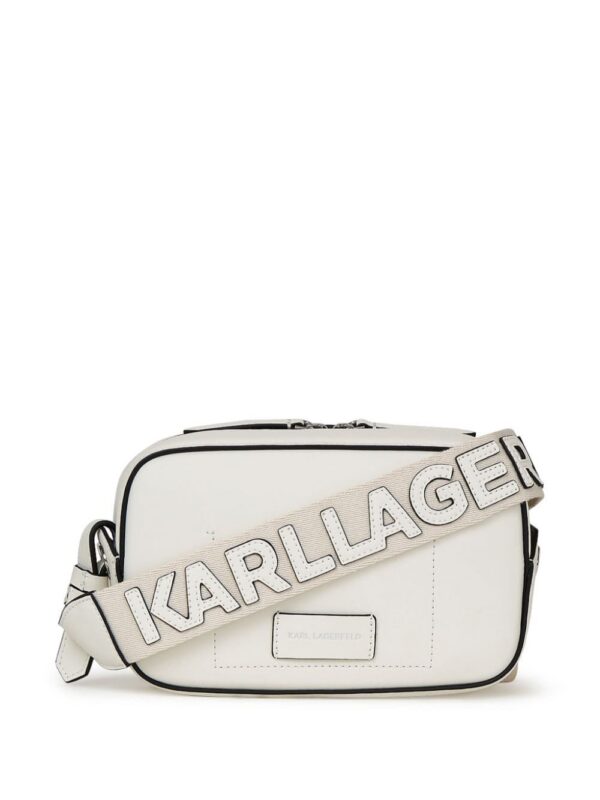 21540334_52481056_1000.jpg Karl Lagerfeld K/Circle perforated-logo crossbody bag