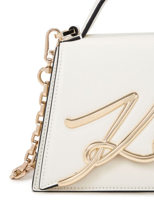 21541411_52481390_1000.jpg Karl Lagerfeld small Signature leather crossbody bag
