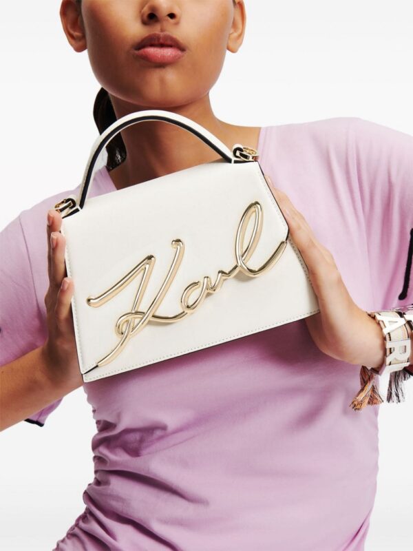 21541411_52481391_1000.jpg Karl Lagerfeld small Signature leather crossbody bag