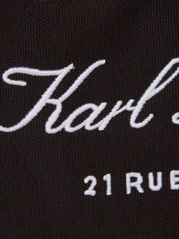 21541436_52481451_1000.jpg Karl Lagerfeld medium Hotel Karl canvas tote bag