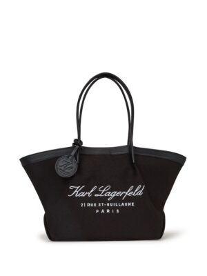 21541436_52481454_1000.jpg Karl Lagerfeld medium Hotel Karl canvas tote bag