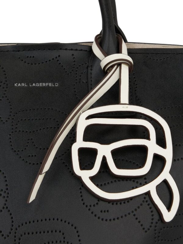 21541447_52481573_1000.jpg Karl Lagerfeld Ikonik perforated tote bag