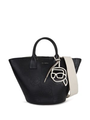 21541447_52481577_1000.jpg Karl Lagerfeld Ikonik perforated tote bag