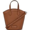 21541460_52481493_1000.jpg Karl Lagerfeld small Signature Tulip leather tote bag