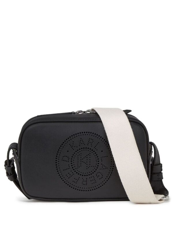 21541463_52481700_1000.jpg Karl Lagerfeld K/Circle perforated-logo crossbody bag