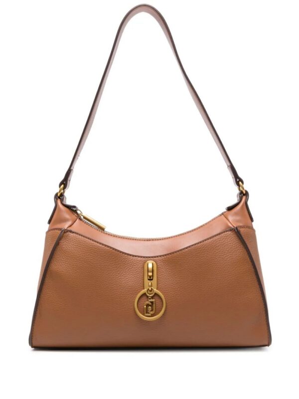 21548729_51649659_1000.jpg LIU JO logo-plaque faux-leather shoulder bag