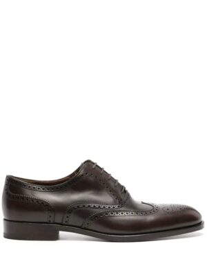 21613125_51596815_1000.jpg Fratelli Rossetti perforated-detail leather Oxford shoes