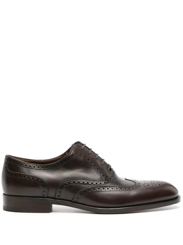 21613125_51596815_1000.jpg Fratelli Rossetti perforated-detail leather Oxford shoes
