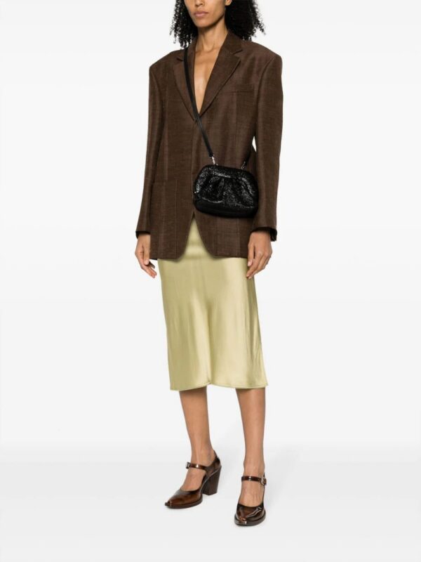 Themoirè  Tia leather crossbody bag