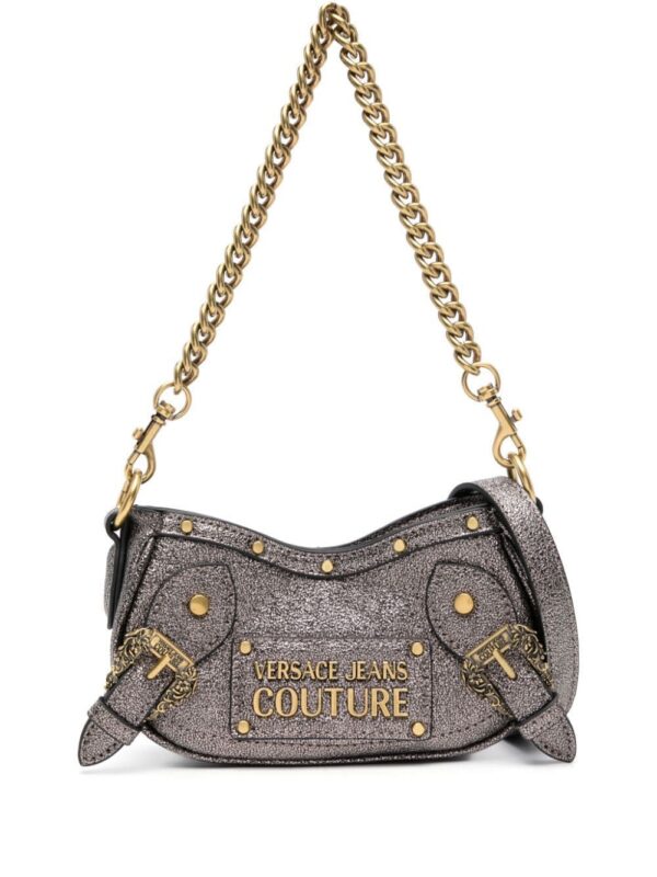 21644734_51665402_1000.jpg Versace Jeans Couture metallic faux-leather crossbody bag