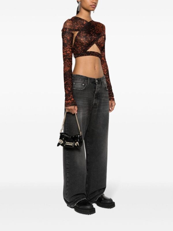 21653373_51664656_1000.jpg Versace Jeans Couture studded faux-leather shoulder bag