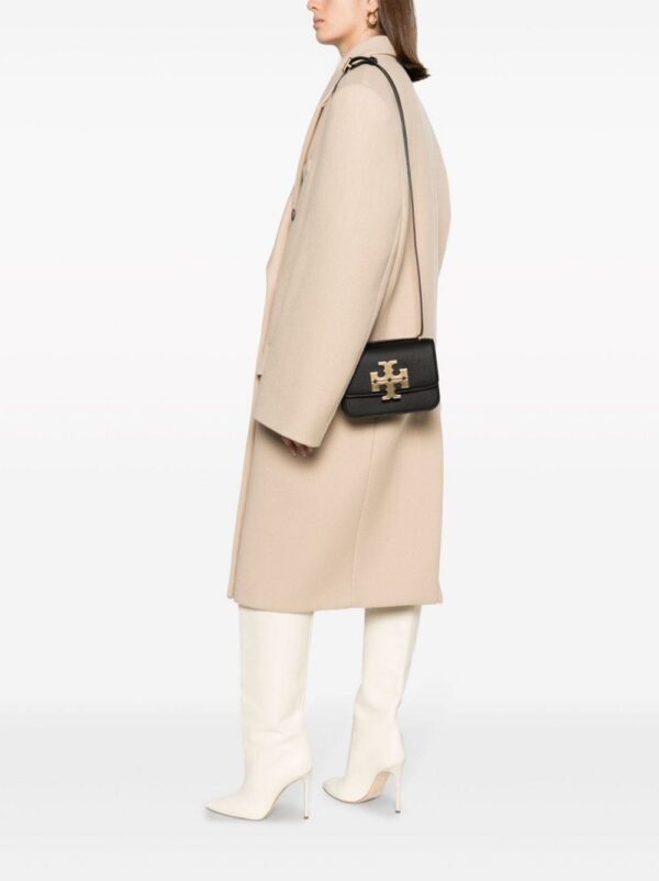 Tory Burch logo-plaque leather crossbody bag