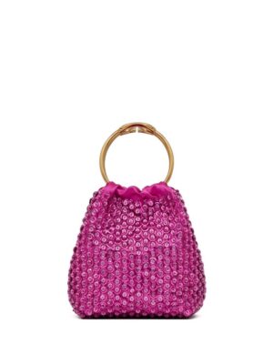 Valentino Garavani small Carry Secrets embroidered bucket bag