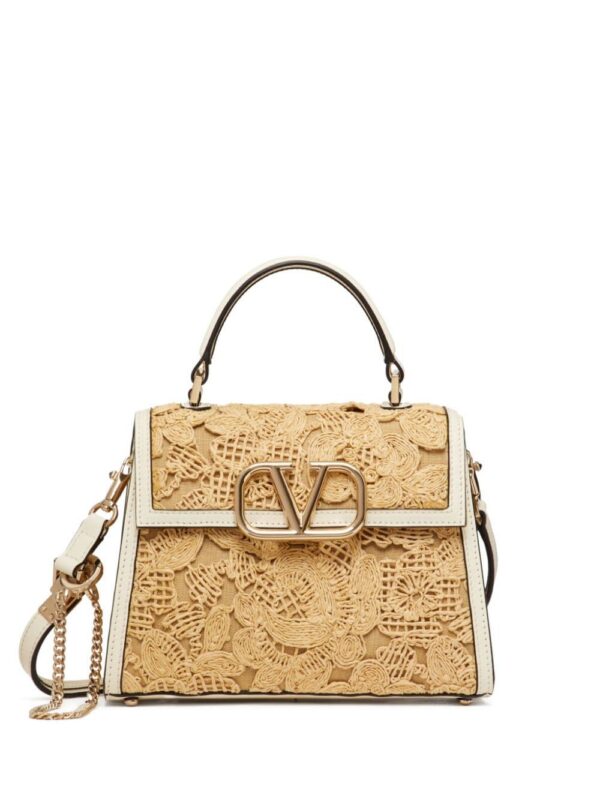 21676717_51939856_1000.jpg Valentino Garavani small VSling raffia handbag