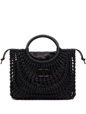 21676755_52386010_1000.jpg Valentino Garavani AllKnots woven tote bag