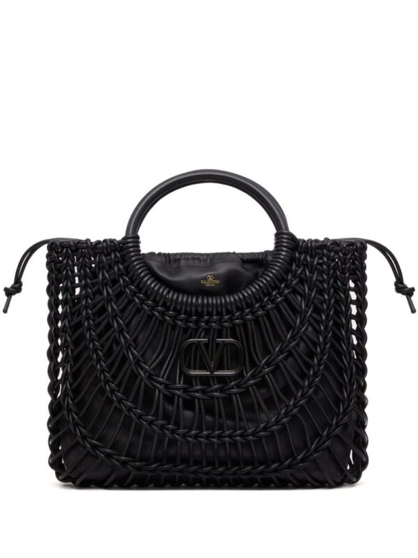 21676755_52386010_1000.jpg Valentino Garavani AllKnots woven tote bag