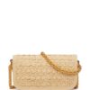 Valentino Garavani small Locò raffia shoulder bag