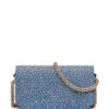 Valentino Garavani small Locò studded denim shoulder bag