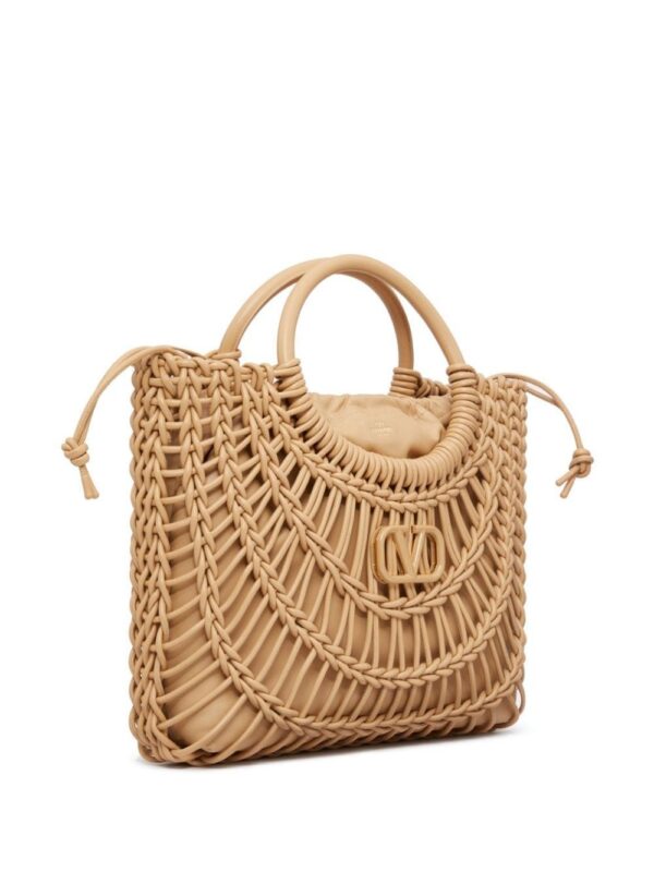 Valentino Garavani AllKnots woven tote bag