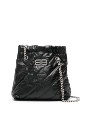 Balenciaga Crush quilted leather shoulder bag