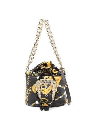 21764724_51735990_1000.jpg Versace Jeans Couture baroque-buckle bucket bag