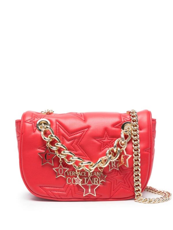 21765772_51734650_1000.jpg Versace Jeans Couture Range Stars faux-leather crossbody bag