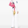 21765776_51738391_1000.jpg Versace Jeans Couture scarf-detailing logo-buckle shoulder bag