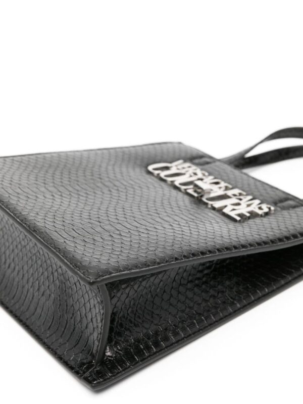 21766047_51736093_1000.jpg Versace Jeans Couture logo-lettering crocodile-embossed mini bag